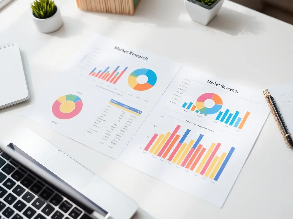 An image depicting market analysis with charts and graphs, showcasing insights into the collectibles market.